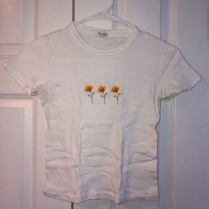 Brandy Melville Ashlynn Poppy Crop Top